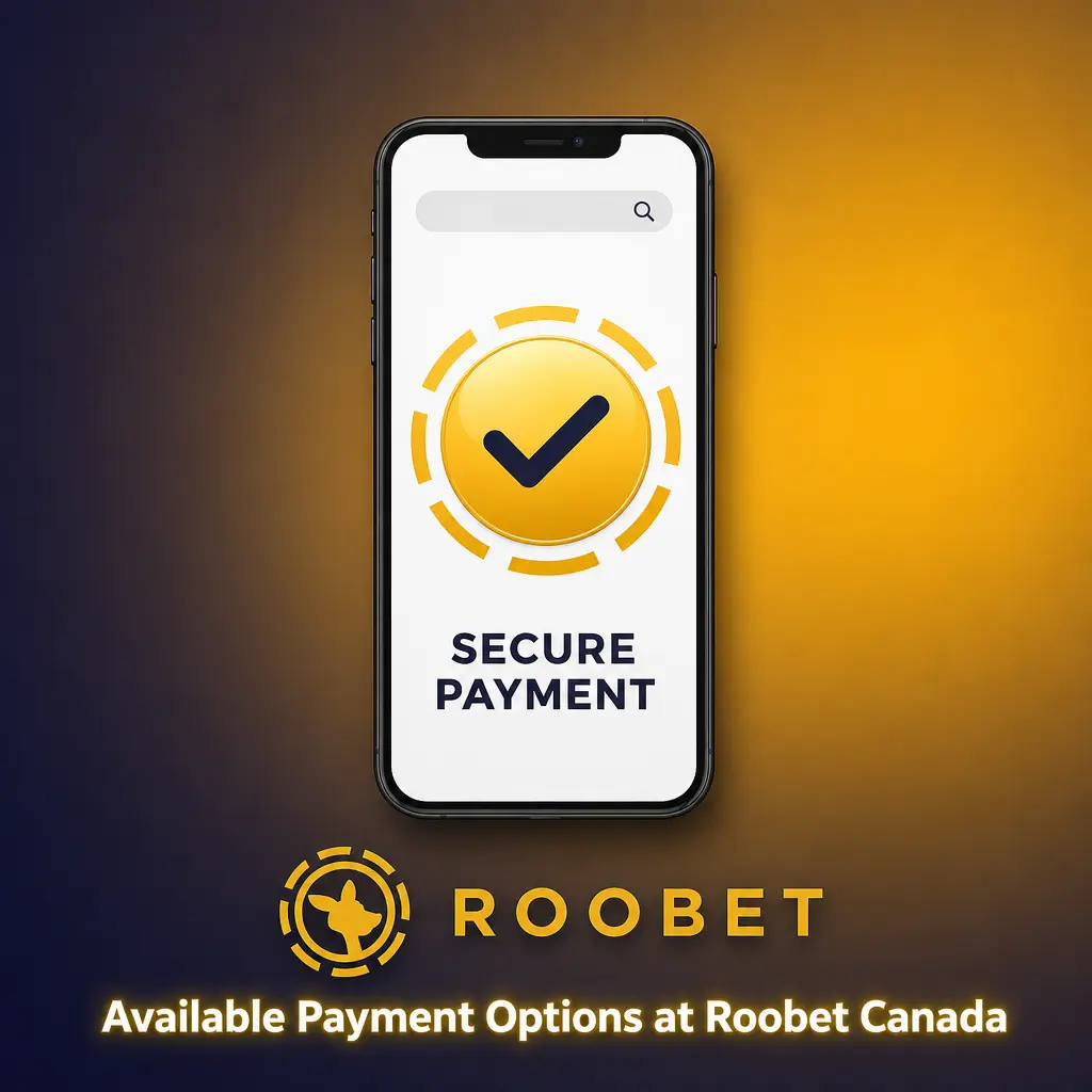 Roobet Canada payment options including Bitcoin, USDT, Ethereum, Solana, and other cryptocurrencies for quick secure deposits