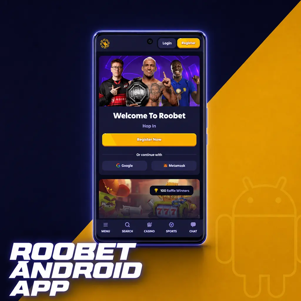 Roobet Android app APK download and installation steps for devices running Android 8.0 or later