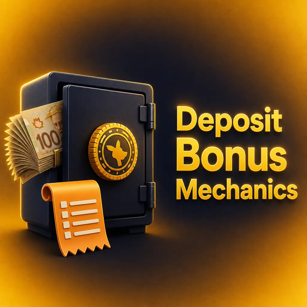 Roobet 20% deposit cashback bonus mechanics, capped at 200 CAD daily, with wagering requirements before withdrawal