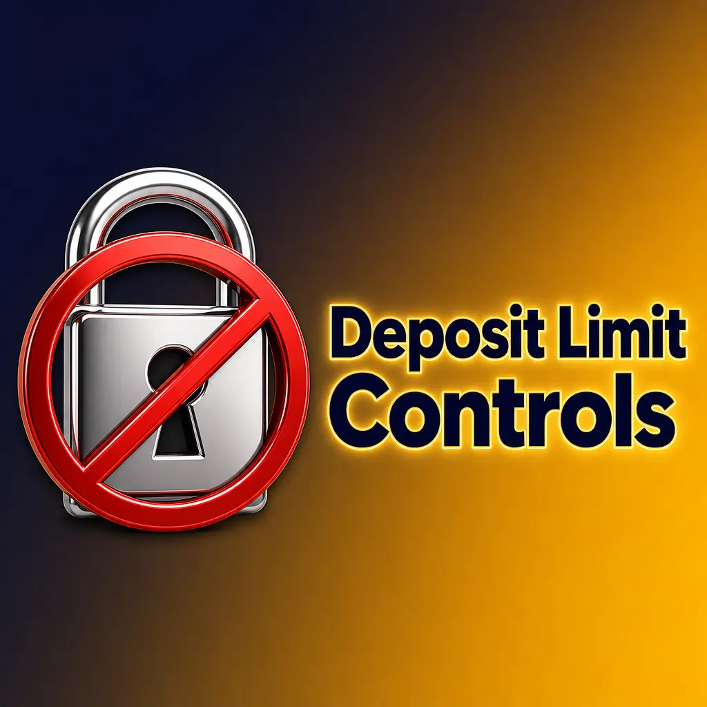 Roobet account settings showing daily, weekly, and monthly deposit limit controls for responsible gambling